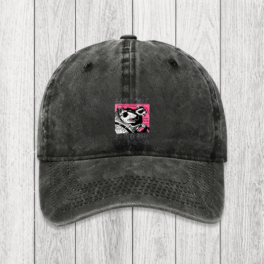 Tokyosol Live Fast Eat Trash Washed Cap