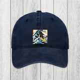 Tokyosol Dinosaur Surfing Japanese Washed Cap