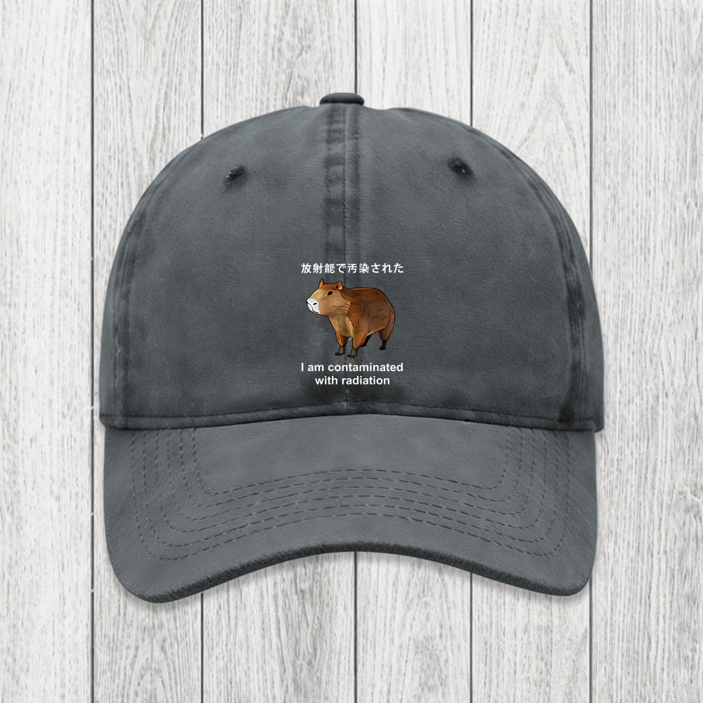Tokyosol Capybara Contaminated By Radiation Washed Cap