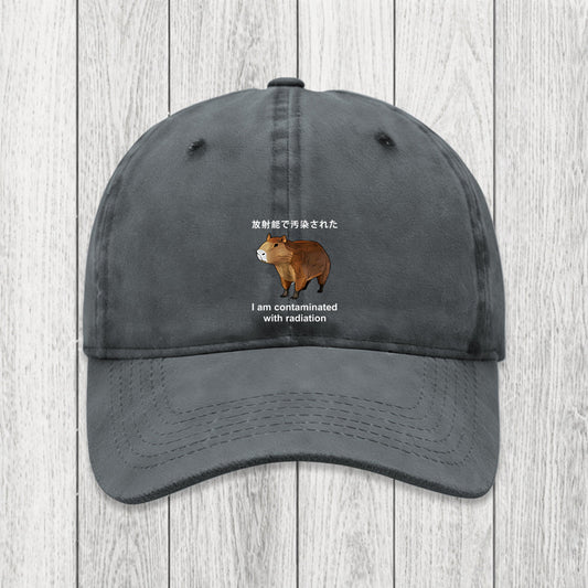 Tokyosol Capybara Contaminated By Radiation Washed Cap