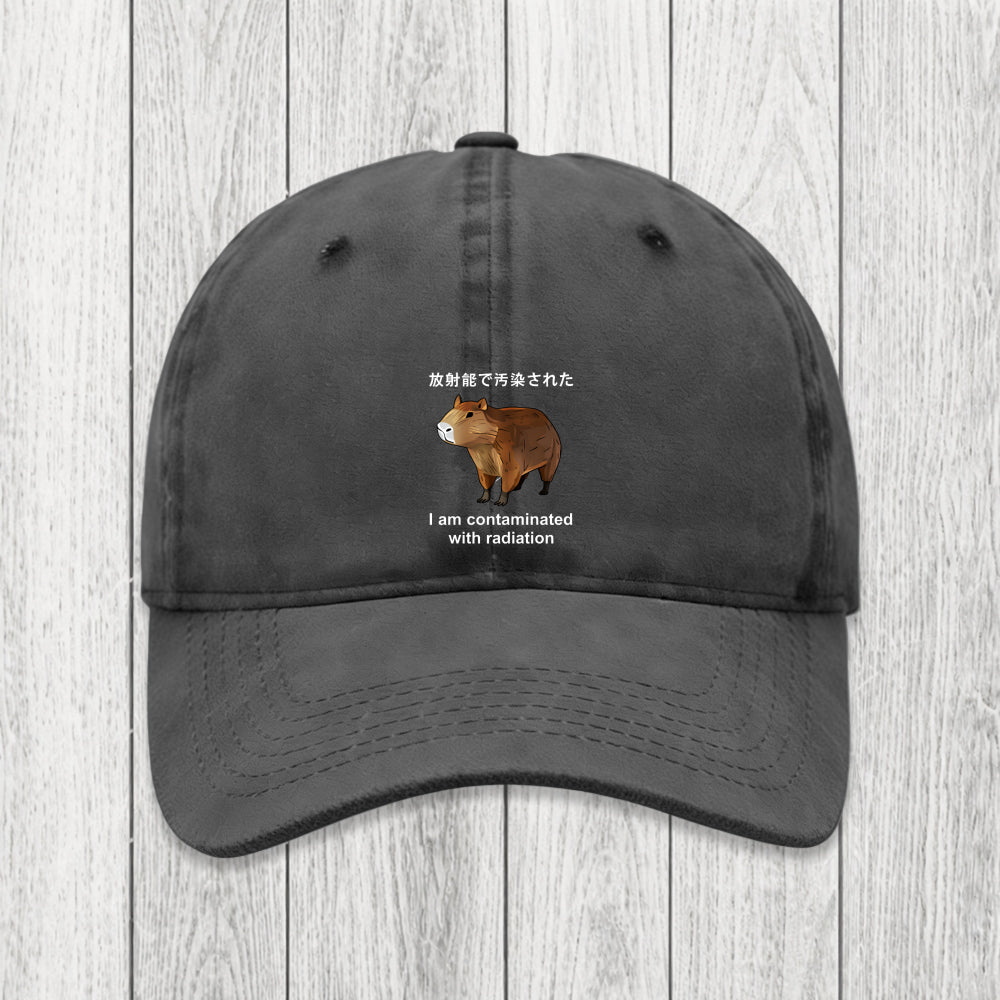 Tokyosol Capybara Contaminated By Radiation Washed Cap
