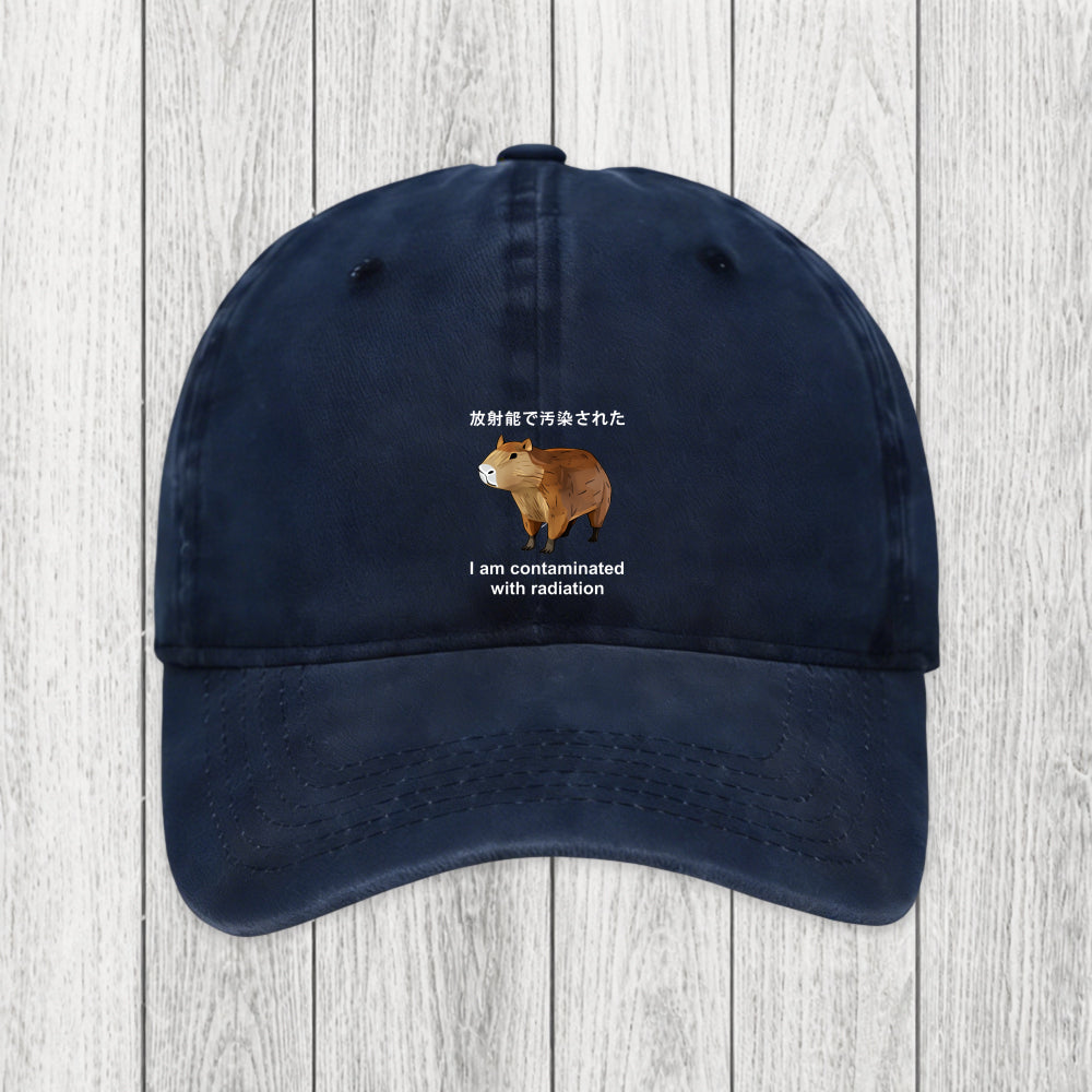 Tokyosol Capybara Contaminated By Radiation Washed Cap