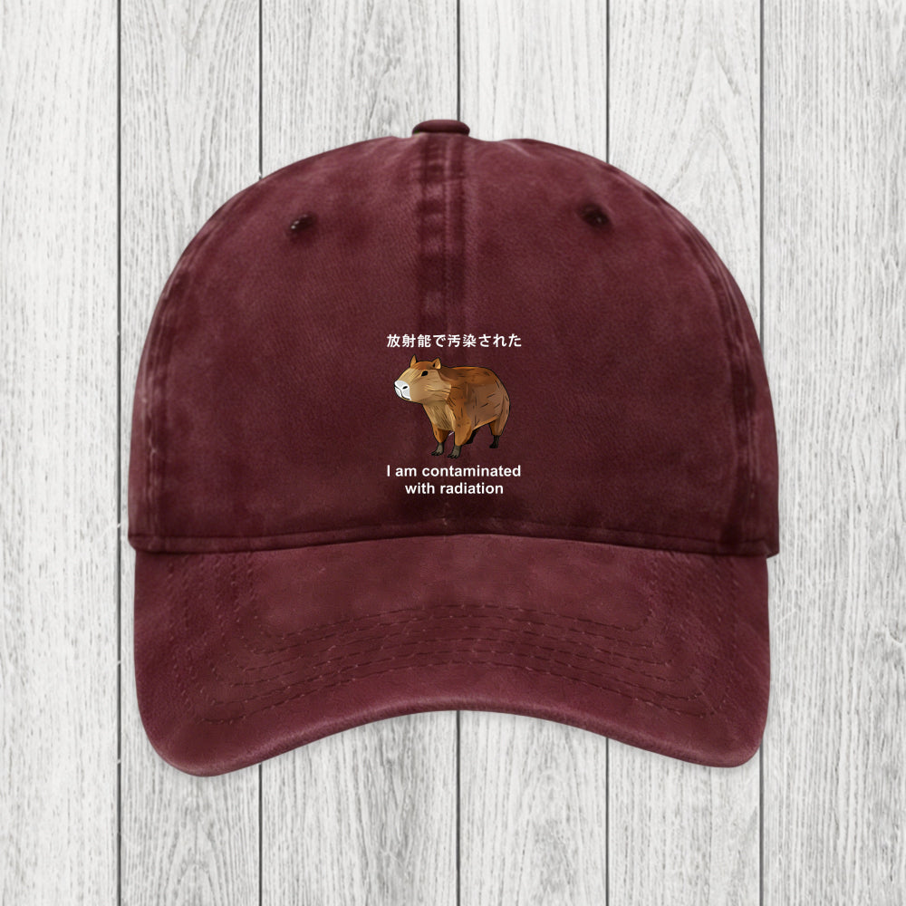 Tokyosol Capybara Contaminated By Radiation Washed Cap