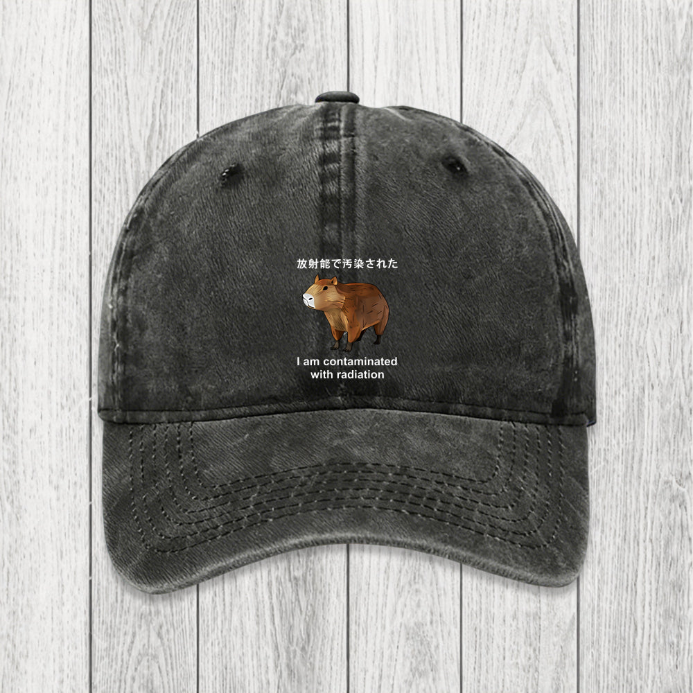 Tokyosol Capybara Contaminated By Radiation Washed Cap