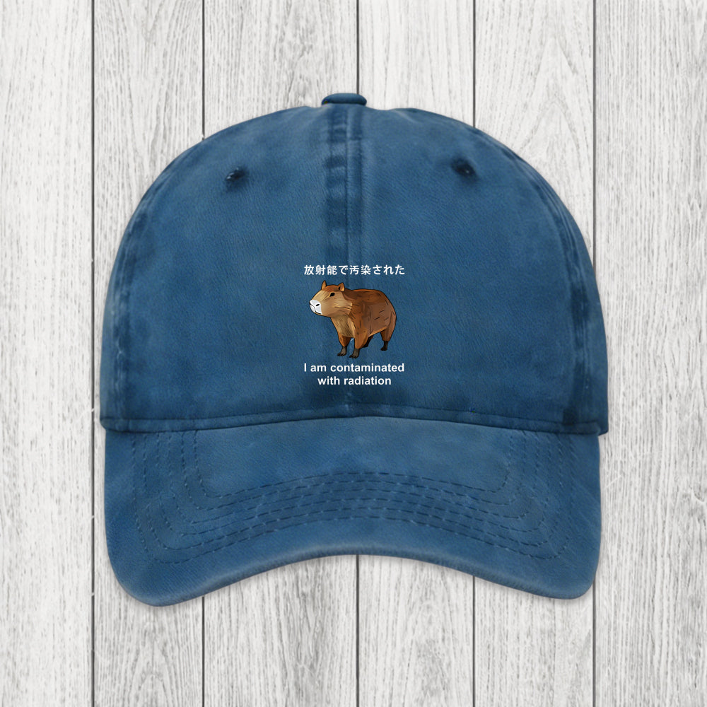 Tokyosol Capybara Contaminated By Radiation Washed Cap