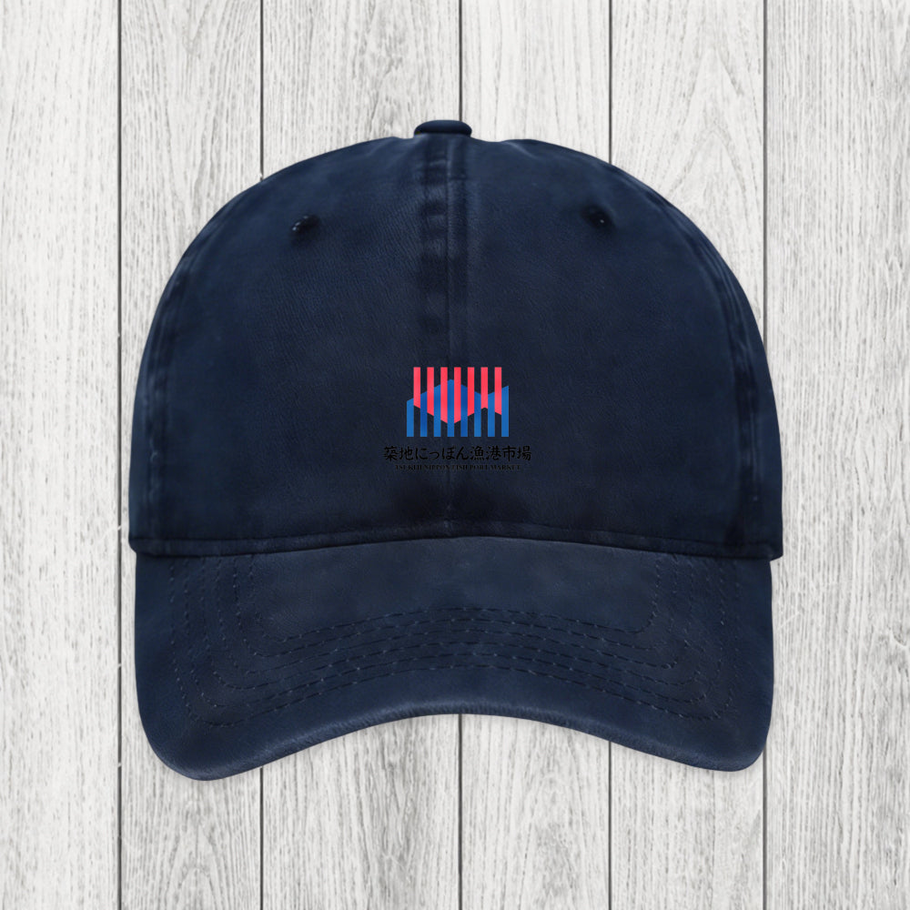 Tokyosol Tsukiji Nippon Fish Port Market Washed Cap