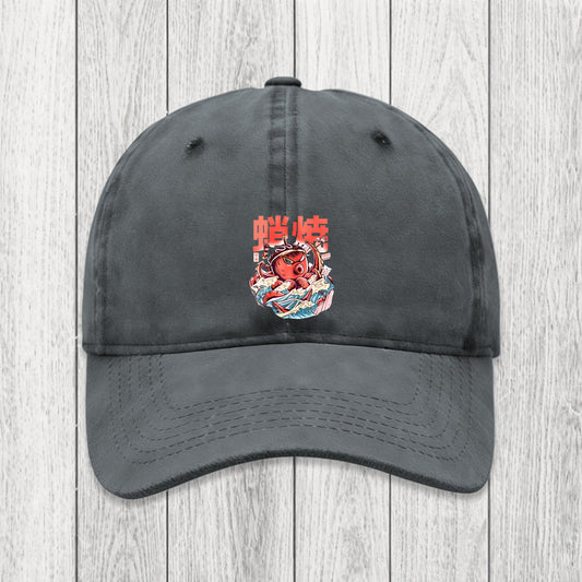 Tokyosol The Great Wave Takoyaki Japanese Washed Cap