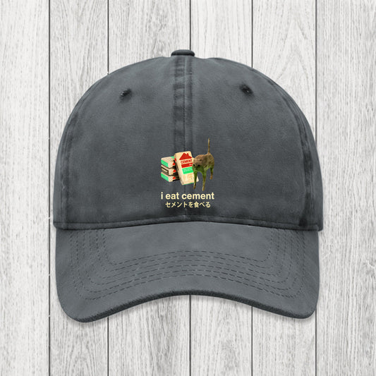 Tokyosol I Eat Cement Washed Cap