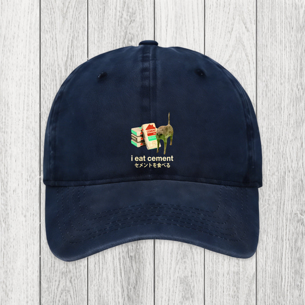 Tokyosol I Eat Cement Washed Cap