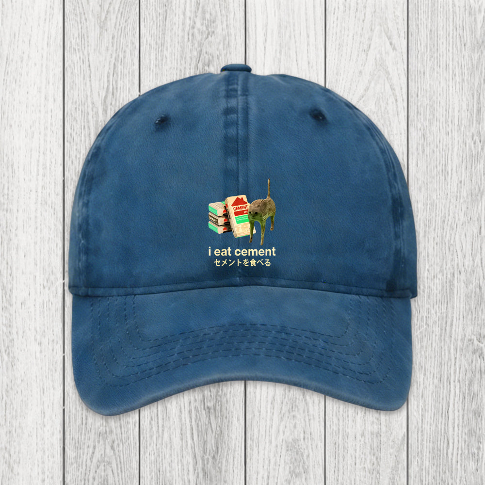 Tokyosol I Eat Cement Washed Cap