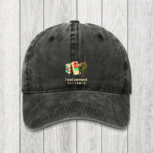 Tokyosol I Eat Cement Washed Cap