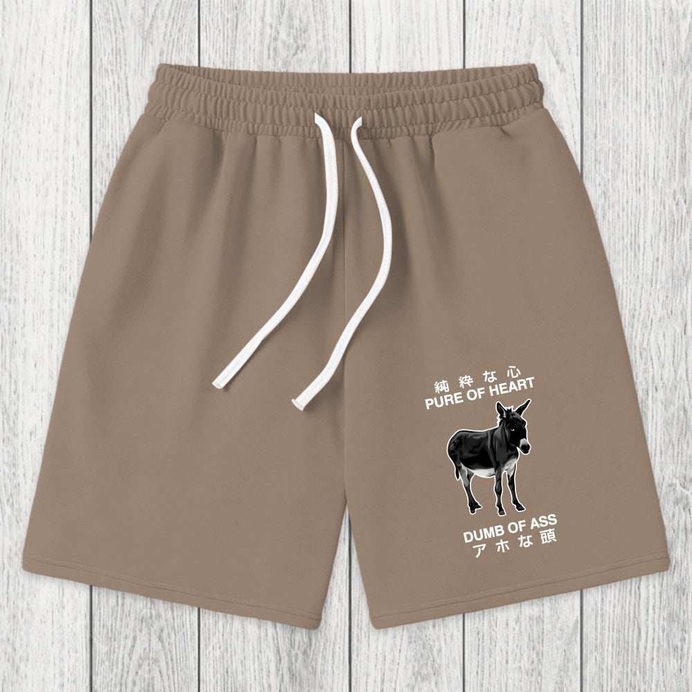 Tokyosol Pure Of Heart Dumb Of Ass Washed Shorts