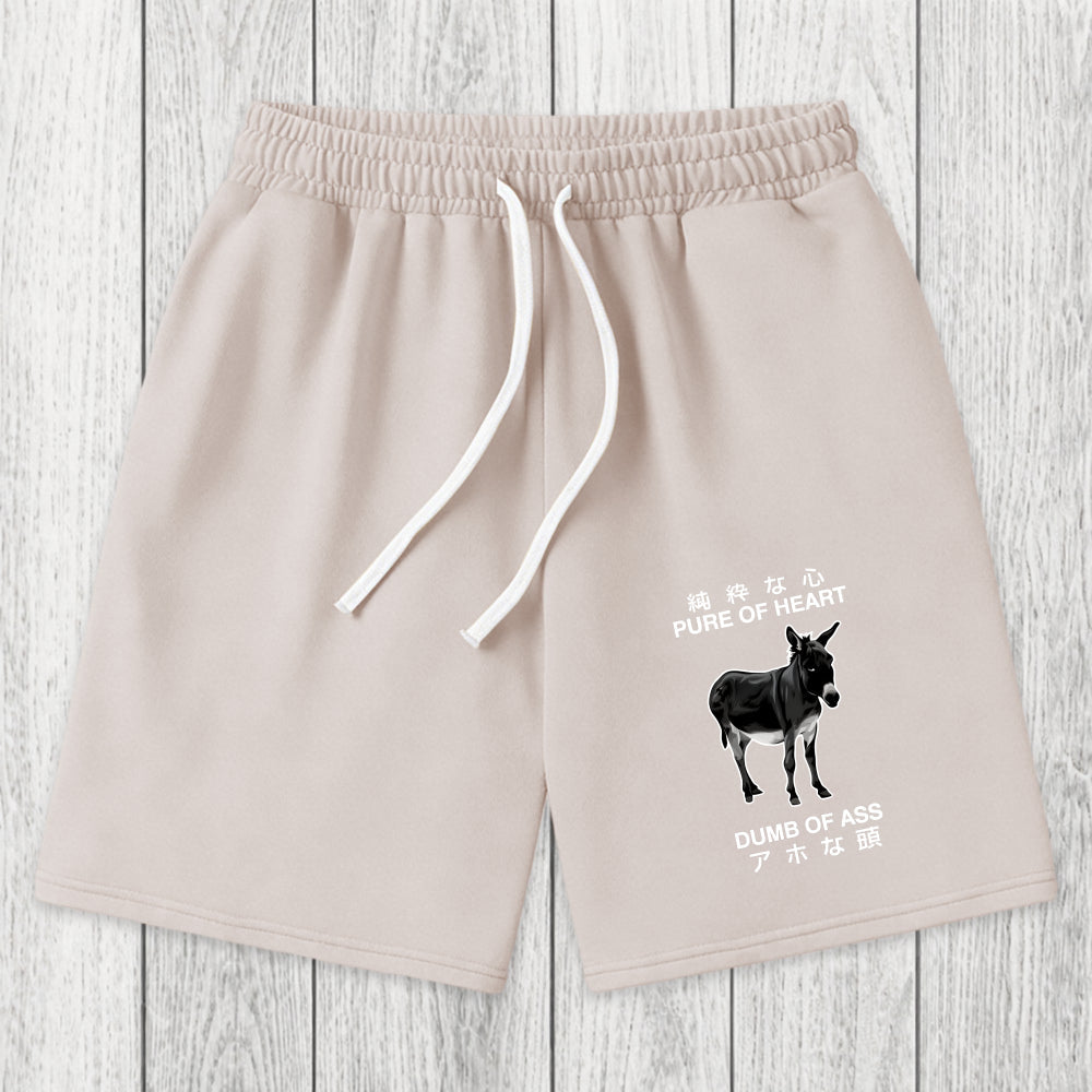 Tokyosol Pure Of Heart Dumb Of Ass Washed Shorts