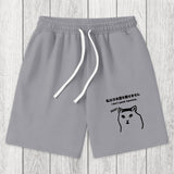 Tokyosol I Don't Speak Japanese Washed Shorts