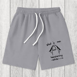 Tokyosol What Is Even Happening Washed Shorts