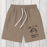 Tokyosol What Is Even Happening Washed Shorts