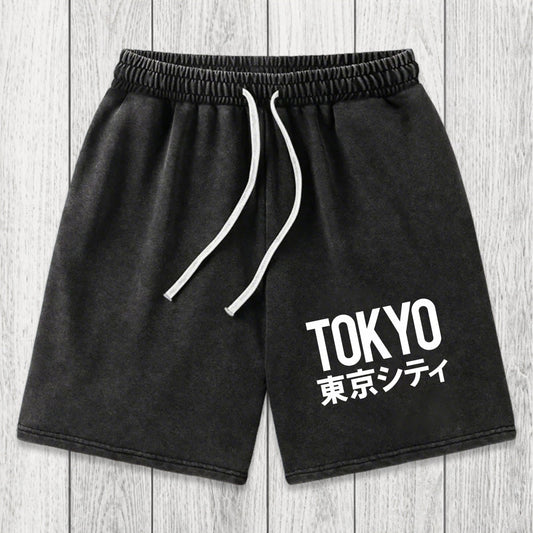 Tokyosol Tokyo City Washed Shorts