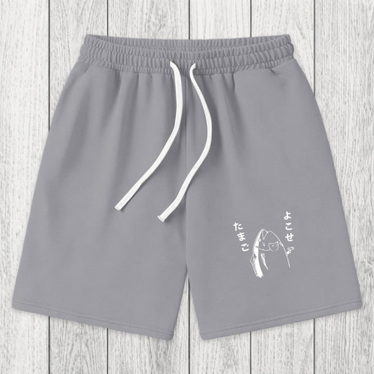 Tokyosol Give Me Egg Japanese Fish Washed Shorts
