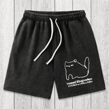 Tokyosol I Need Ibuprofen Cat Washed Short