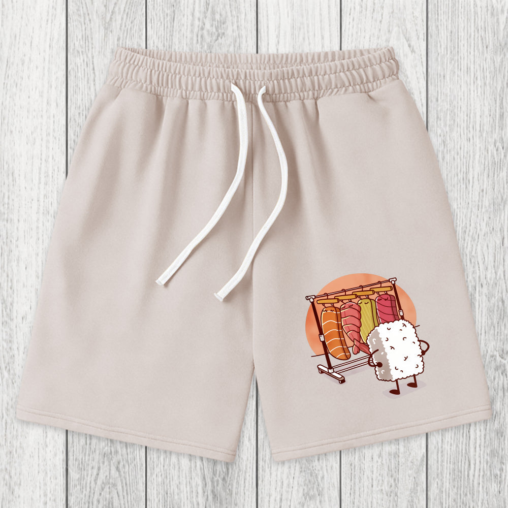 Tokyosol Which One Should I Wear Today Washed Shorts