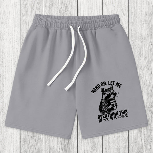 Tokyosol Overthink Raccoon Washed Shorts