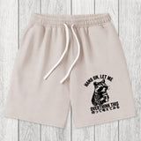 Tokyosol Overthink Raccoon Washed Shorts