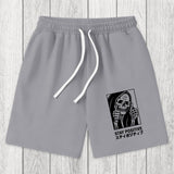 Tokyosol Stay Positive Skeleton Washed Shorts