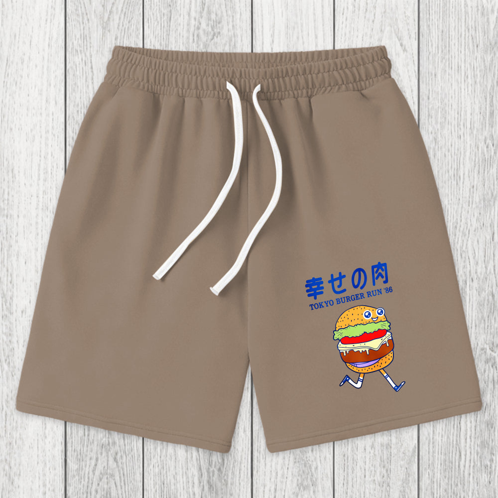Tokyosol Tokyo Burger Run Japanese Washed Shorts