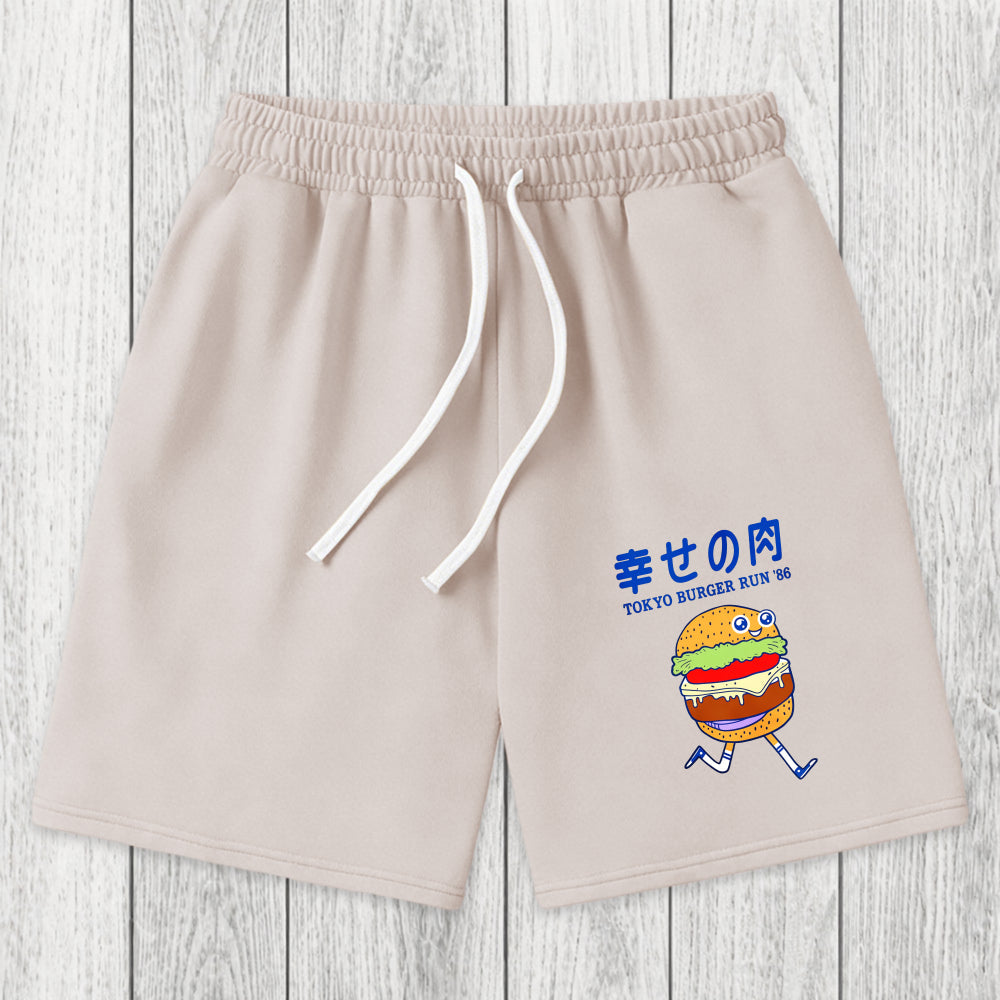 Tokyosol Tokyo Burger Run Japanese Washed Shorts