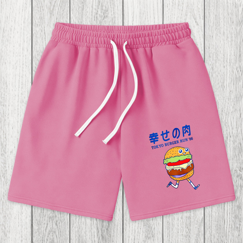 Tokyosol Tokyo Burger Run Japanese Washed Shorts