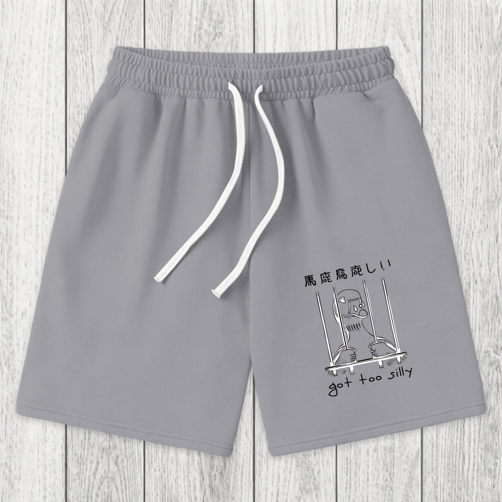 Tokyosol Got Too Silly Washed Shorts