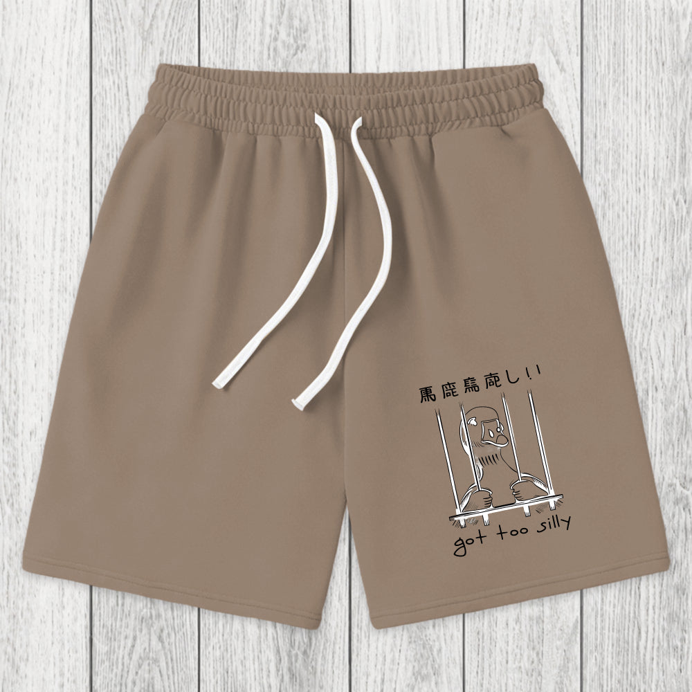 Tokyosol Got Too Silly Washed Shorts