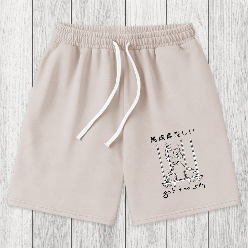 Tokyosol Got Too Silly Washed Shorts