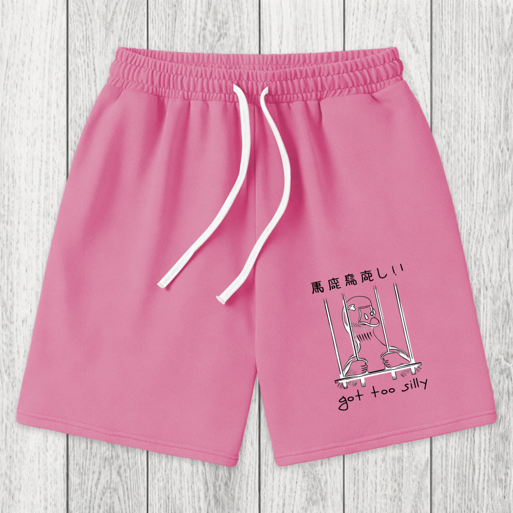 Tokyosol Got Too Silly Washed Shorts