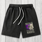 Tokyosol I Am A Dragon and this Dumpster is My Mountain of Gold Washed Shorts