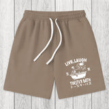 Tokyosol Funny Electric Shock Skeleton Washed Shorts