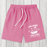 Tokyosol Funny Electric Shock Skeleton Washed Shorts