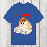 Tokyosol Funny Cat Meme On My Puter Classic T-Shirt
