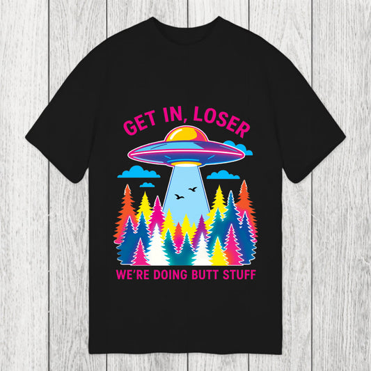 Tokyosol UFO Get In Loser Butt Stuff Forest Classic T-Shirt