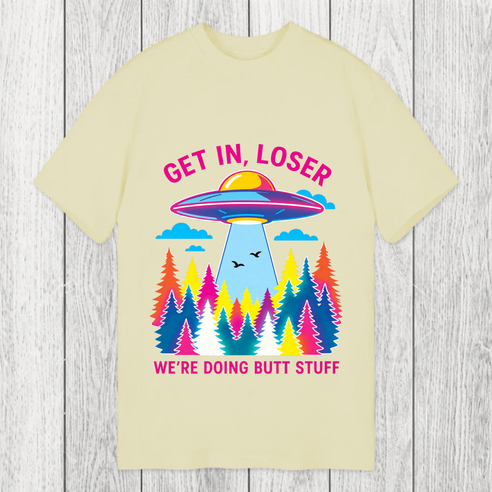 Tokyosol UFO Get In Loser Butt Stuff Forest Classic T-Shirt