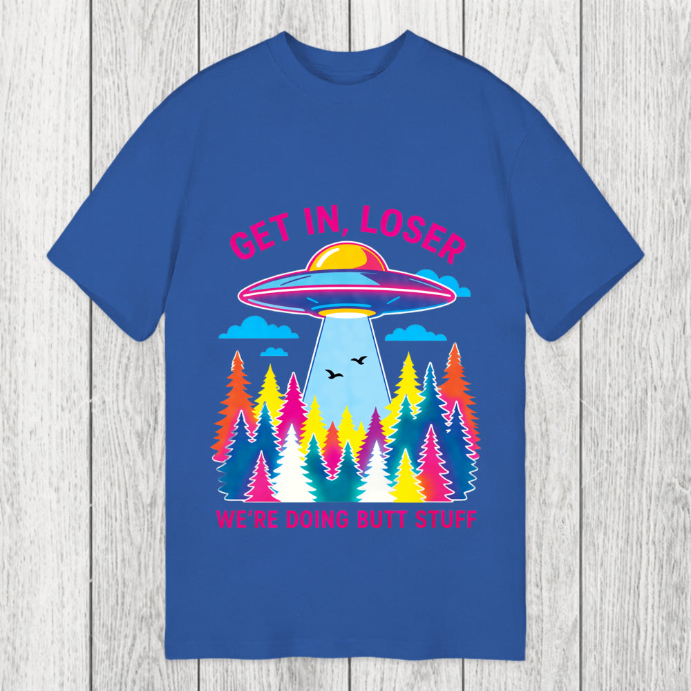 Tokyosol UFO Get In Loser Butt Stuff Forest Classic T-Shirt
