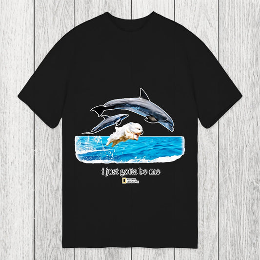 Tokyosol I Just Gotta Be Me Dog Dolphin Classic T-Shirt