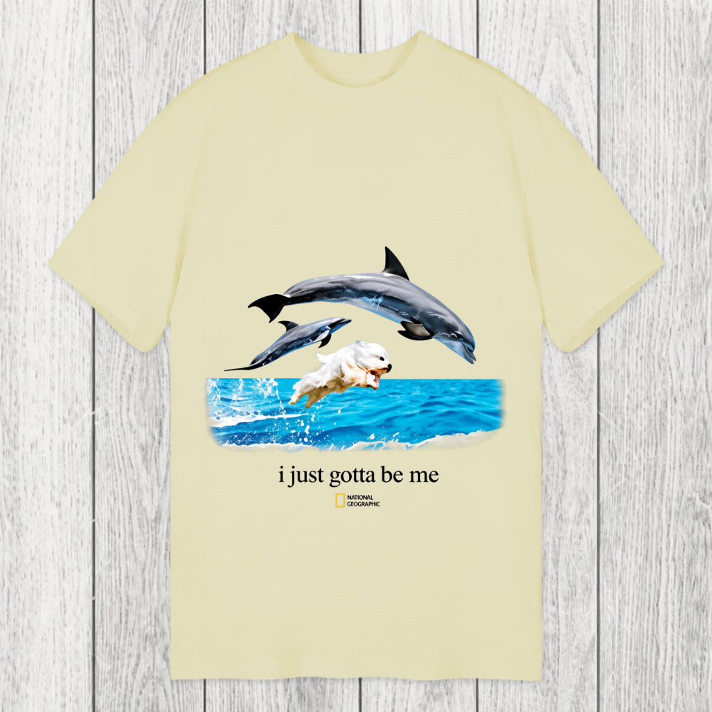 Tokyosol I Just Gotta Be Me Dog Dolphin Classic T-Shirt