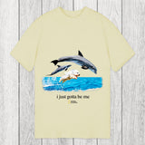 Tokyosol I Just Gotta Be Me Dog Dolphin Classic T-Shirt