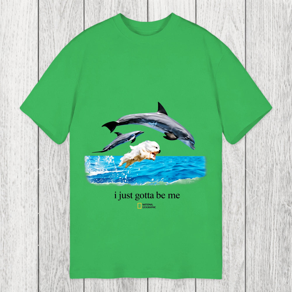 Tokyosol I Just Gotta Be Me Dog Dolphin Classic T-Shirt