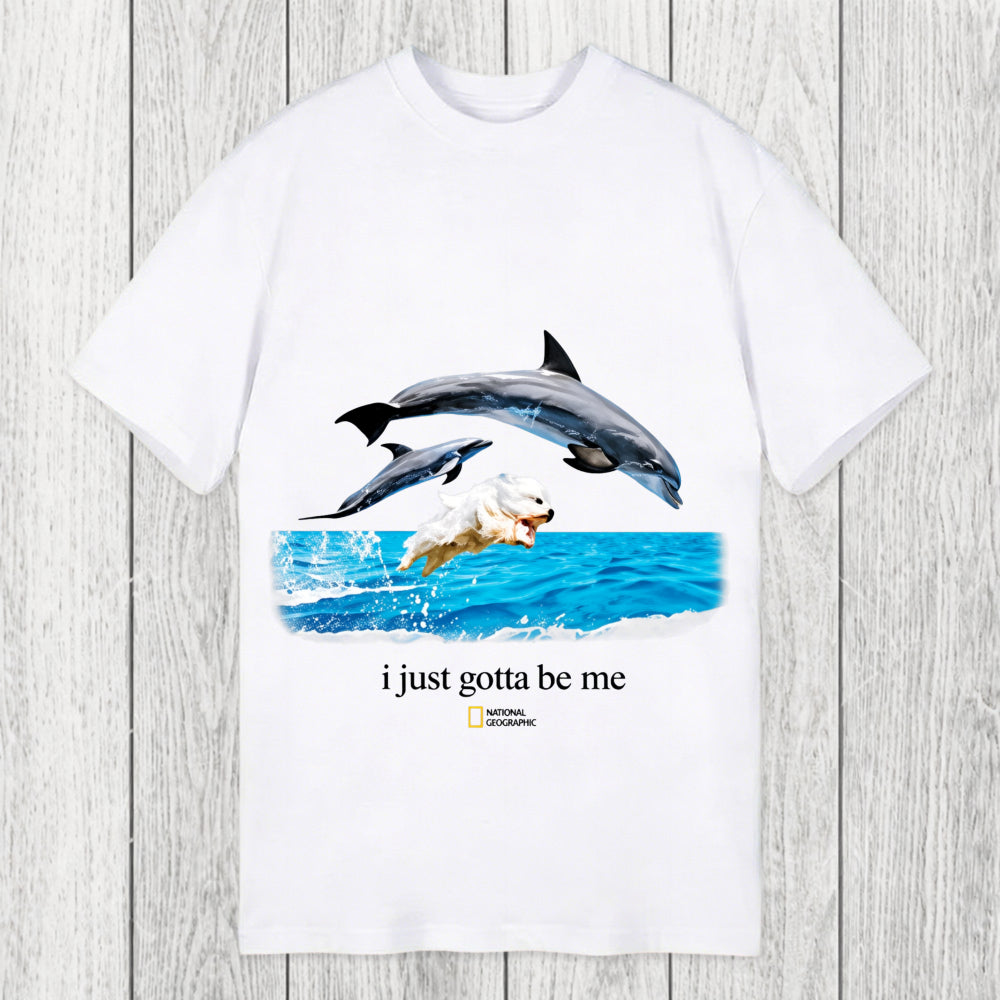 Tokyosol I Just Gotta Be Me Dog Dolphin Classic T-Shirt