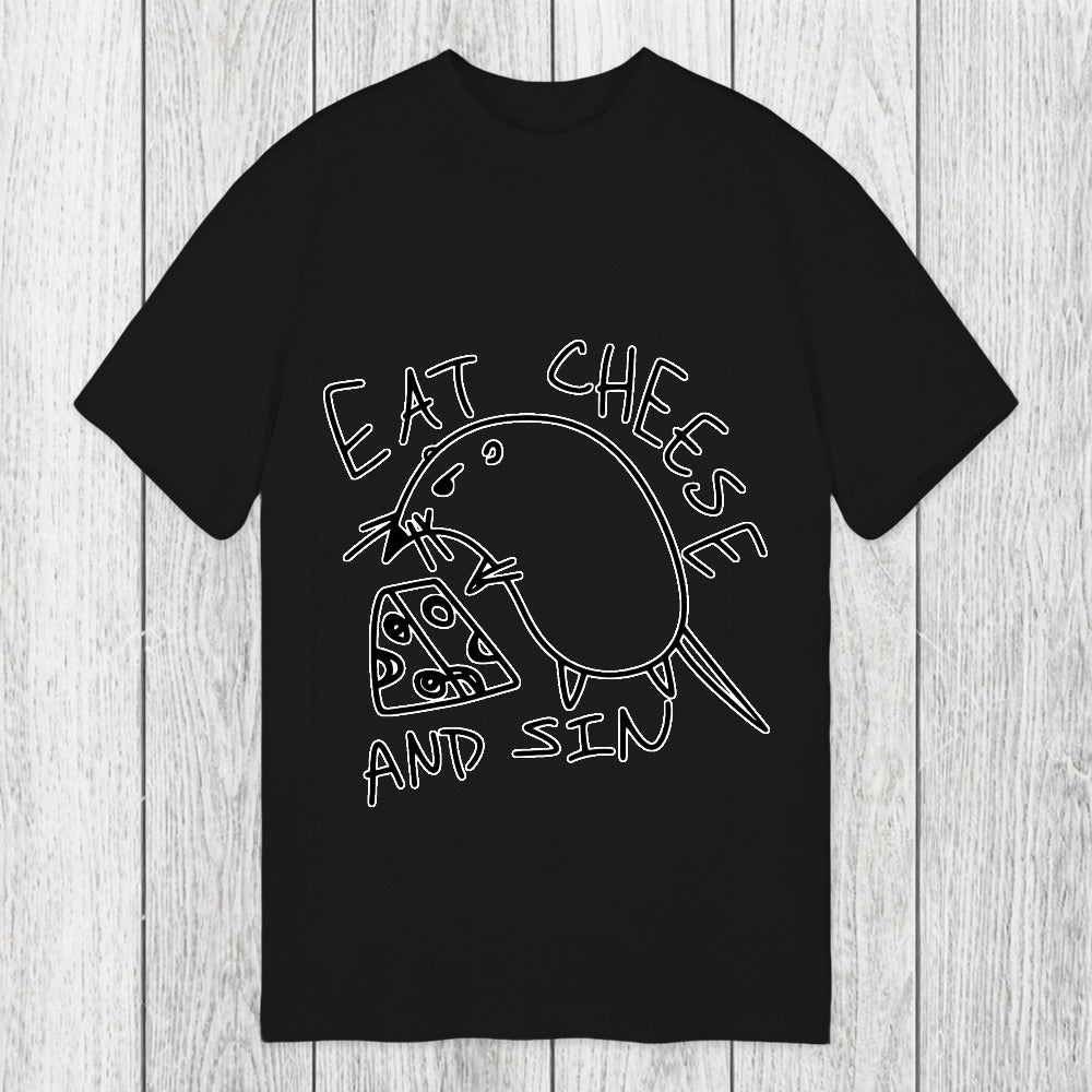 Tokyosol Eat Cheese And Sin Meme Classic T-Shirt