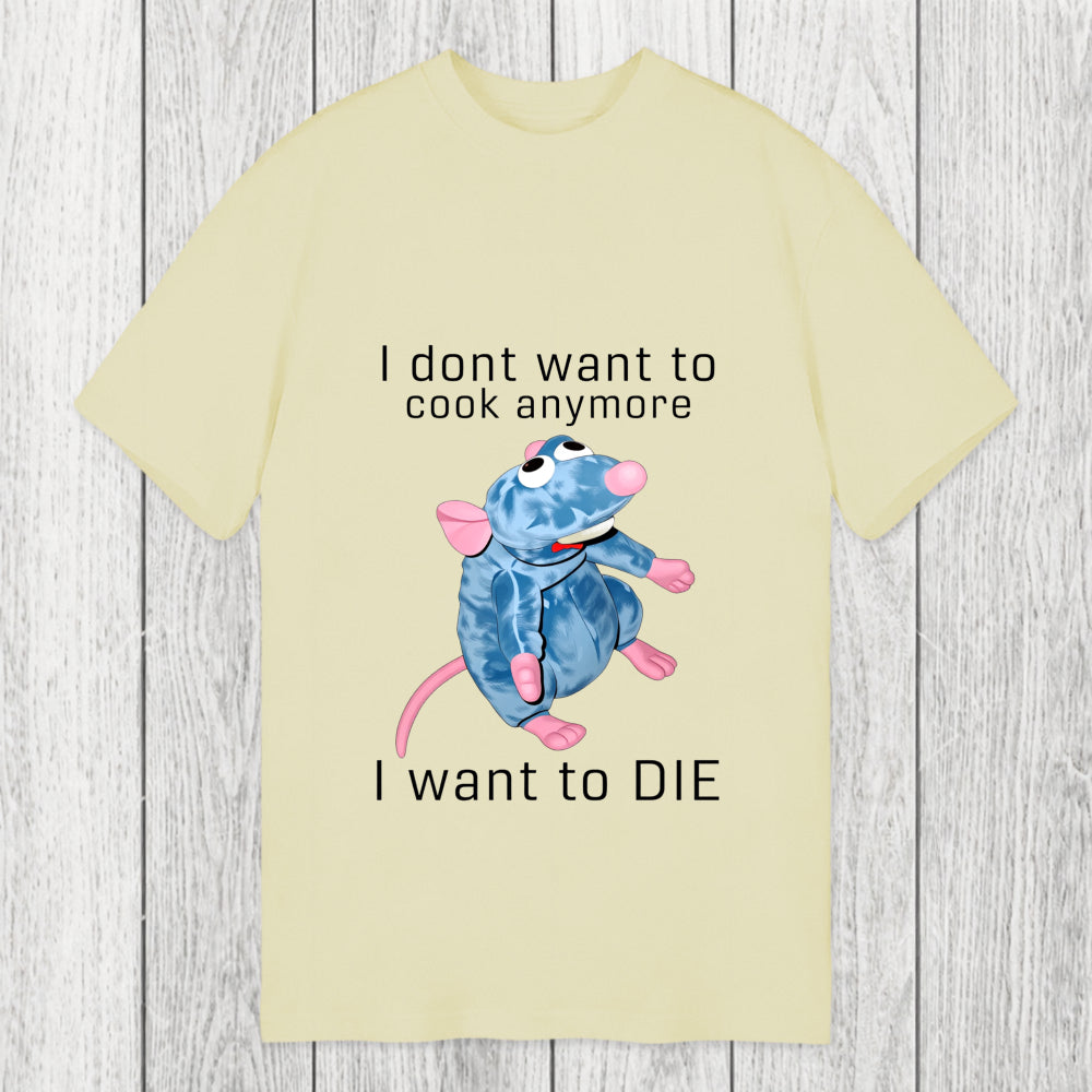 Tokyosol I Don't Want To Cook Anymore I Want To Die Rat Classic T-Shirt