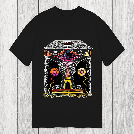Tokyosol Dual-Face Sacred Eye Classic T-Shirt