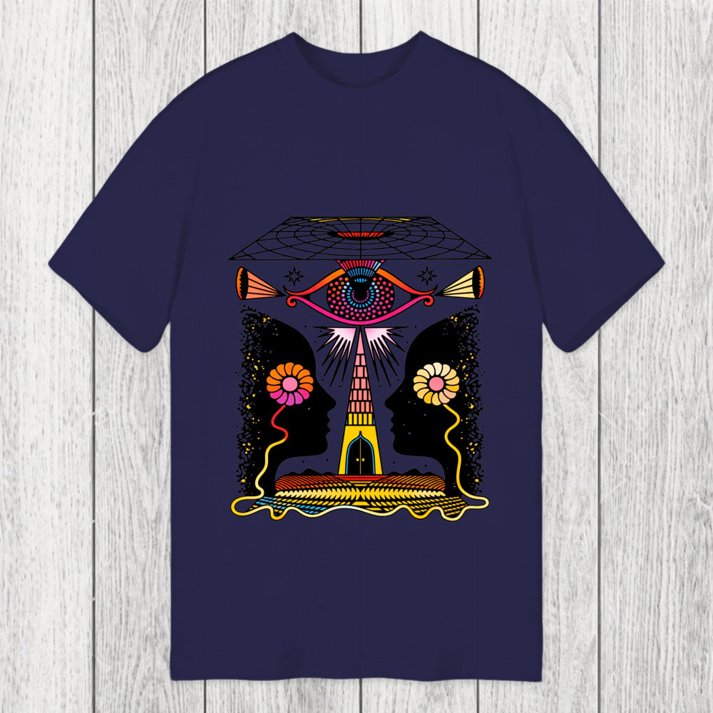 Tokyosol Dual-Face Sacred Eye Classic T-Shirt